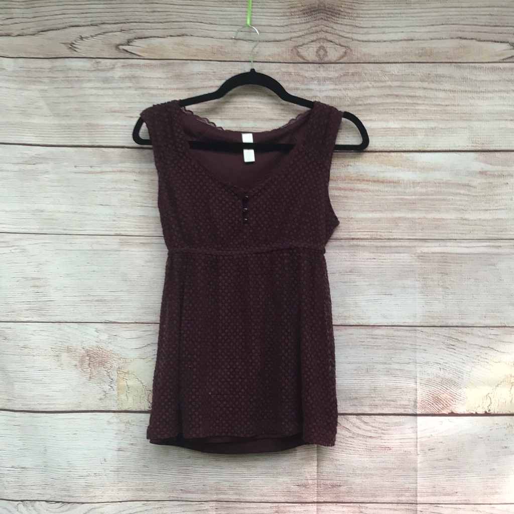 Merona Sleeveless Blouse Medium